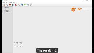 MicroPython IDE uPyCraft Math Module