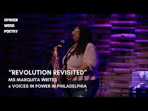 Ms Marquita Writes - Revolution Revisited @ Voices In Power | Spoken Word Poetry