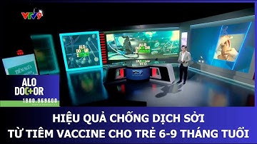 HIỆU QUẢ CHỐNG DỊCH SỞI TỪ TIÊM VACCINE CHO TRẺ 6-9 THÁNG TUỔI
