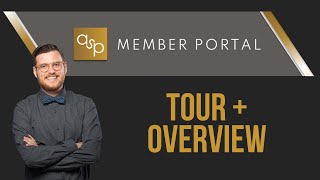 ASP Member Portal - Tour with Chris Wooley