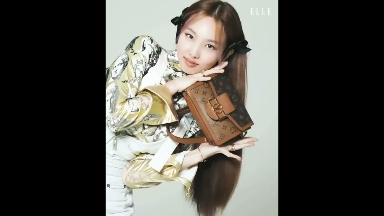 Louis Vuitton on X: #Nayeon in #LouisVuitton. Photographed for  @Elle_Korea, the K-Pop superstar wears pieces from @NicolasGhesquière's  #LVFW21 Collection and shows off the iconic Twist bag.   / X