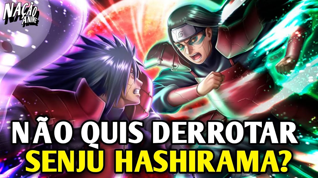 Como o Hashirama morreu?  Como o Hashirama morreu? #naruto