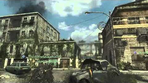 MW3 Search and Destroy throwing knife first blood