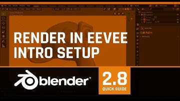 Eevee intro rendering setup | BLENDER 2.8
