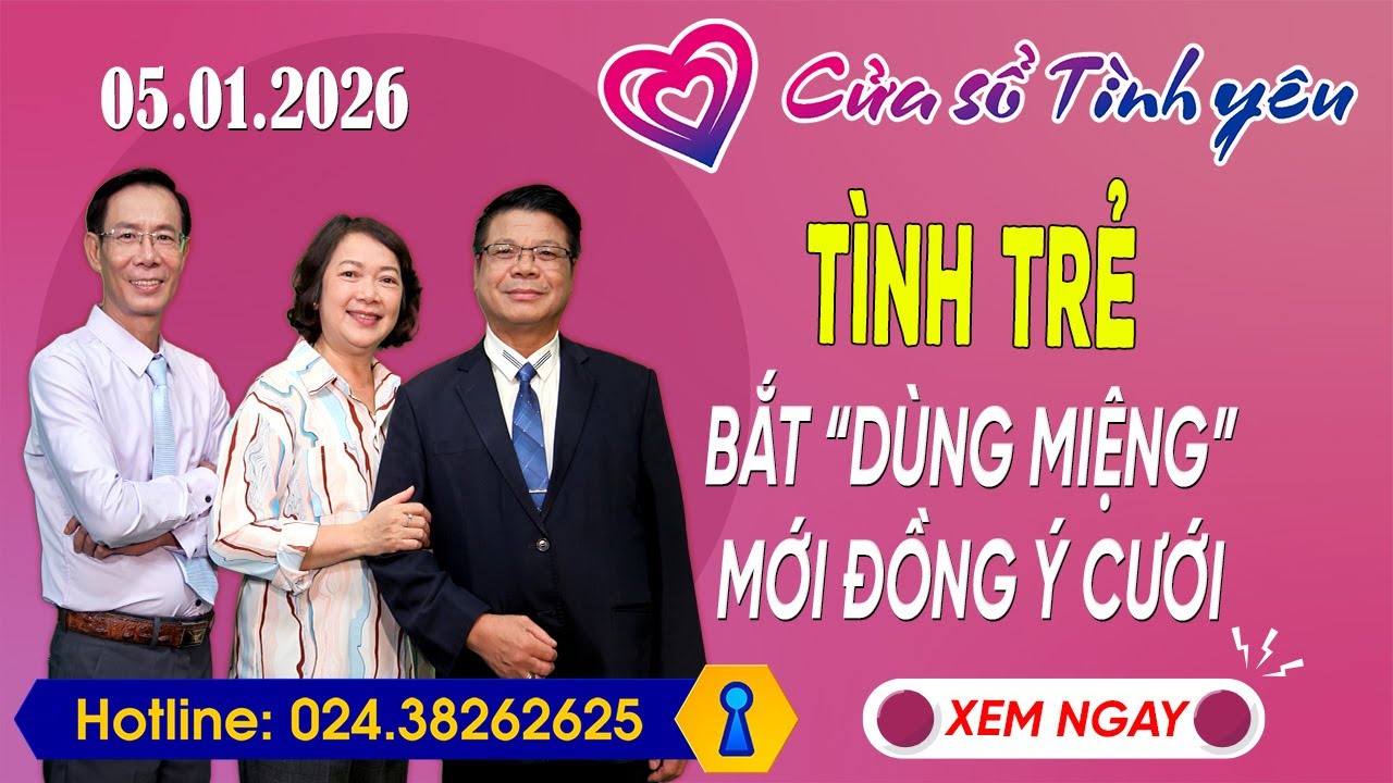 Nghe Cửa Sổ Tình Yêu Ngày 05/01/2026 | Tư Vấn Chuyên Thầm Kín | Đinh Đoàn, Hoàng Thúy Hải, Thành Văn