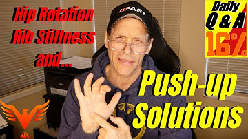 Q & A for The 16% - Hip External rotation solution - Rib stiffness strategy - Hand to Shoulder ER/IR