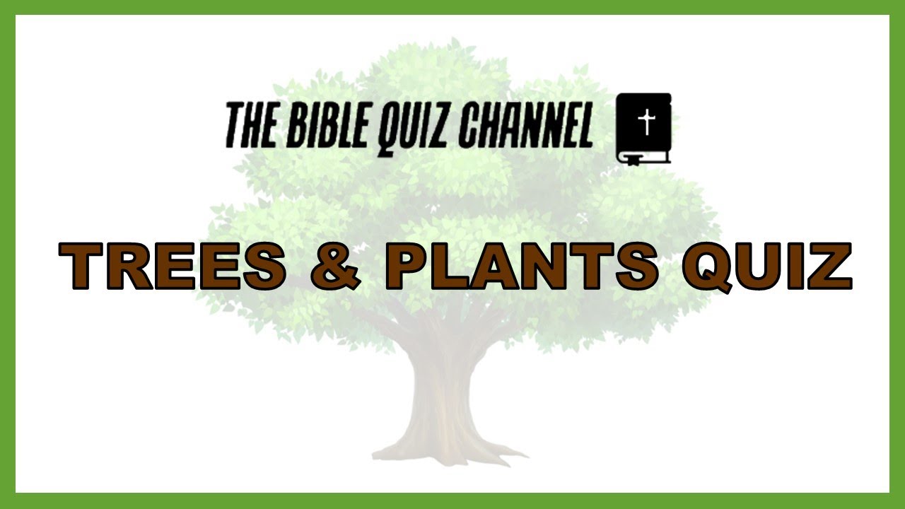 Bible GAME! Category Vegetation Game Biblical Plants & Trees Quiz