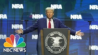 Trump calls mass shootings a ‘mental health problem’ during NRA speech