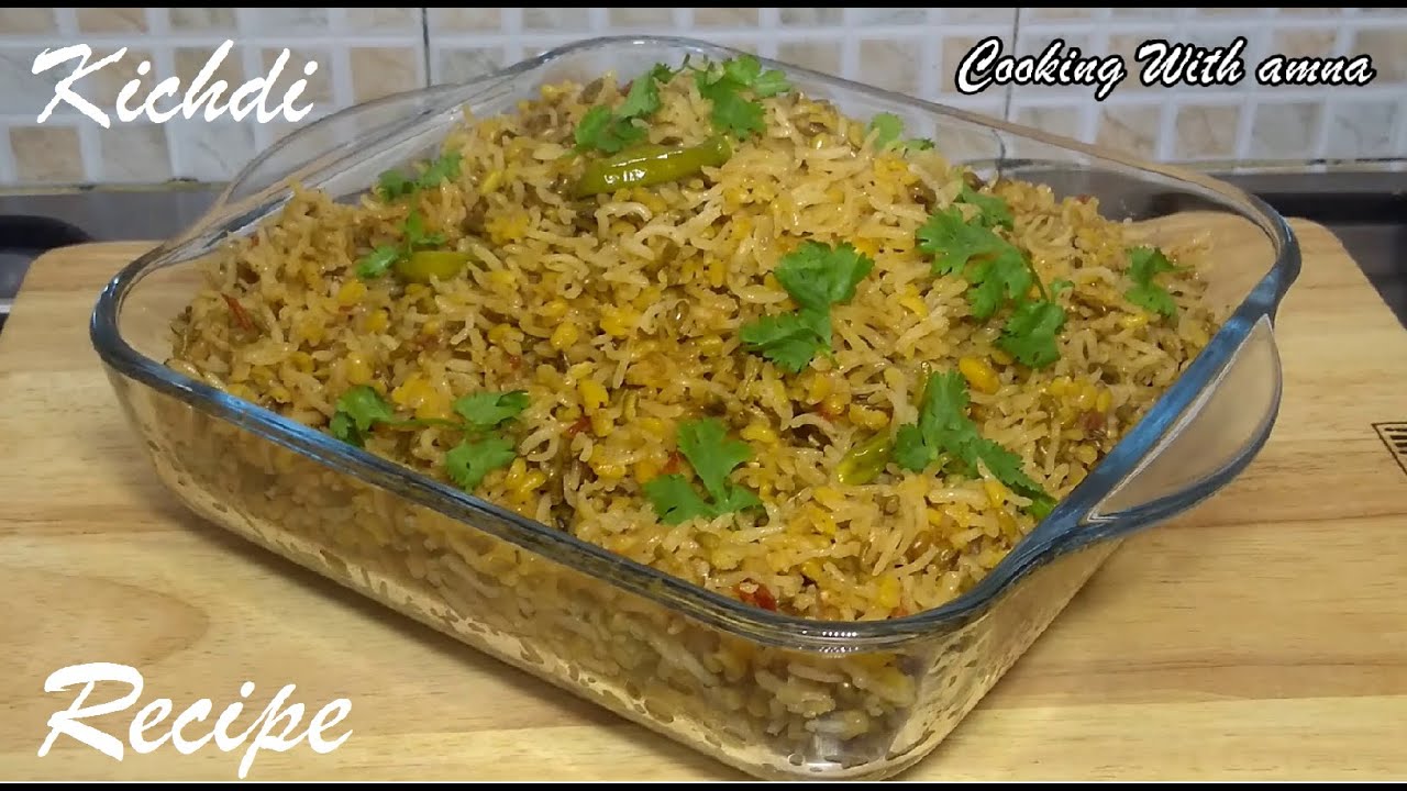 Khichdi Recipe | Hari Moong dal Khichdi (Green Mong Dal Lentil Khichdi) Recipe| Moong dal khichdi