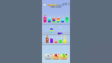 WATER SORT PUZZLE level 9 #game #pzl #smallgame