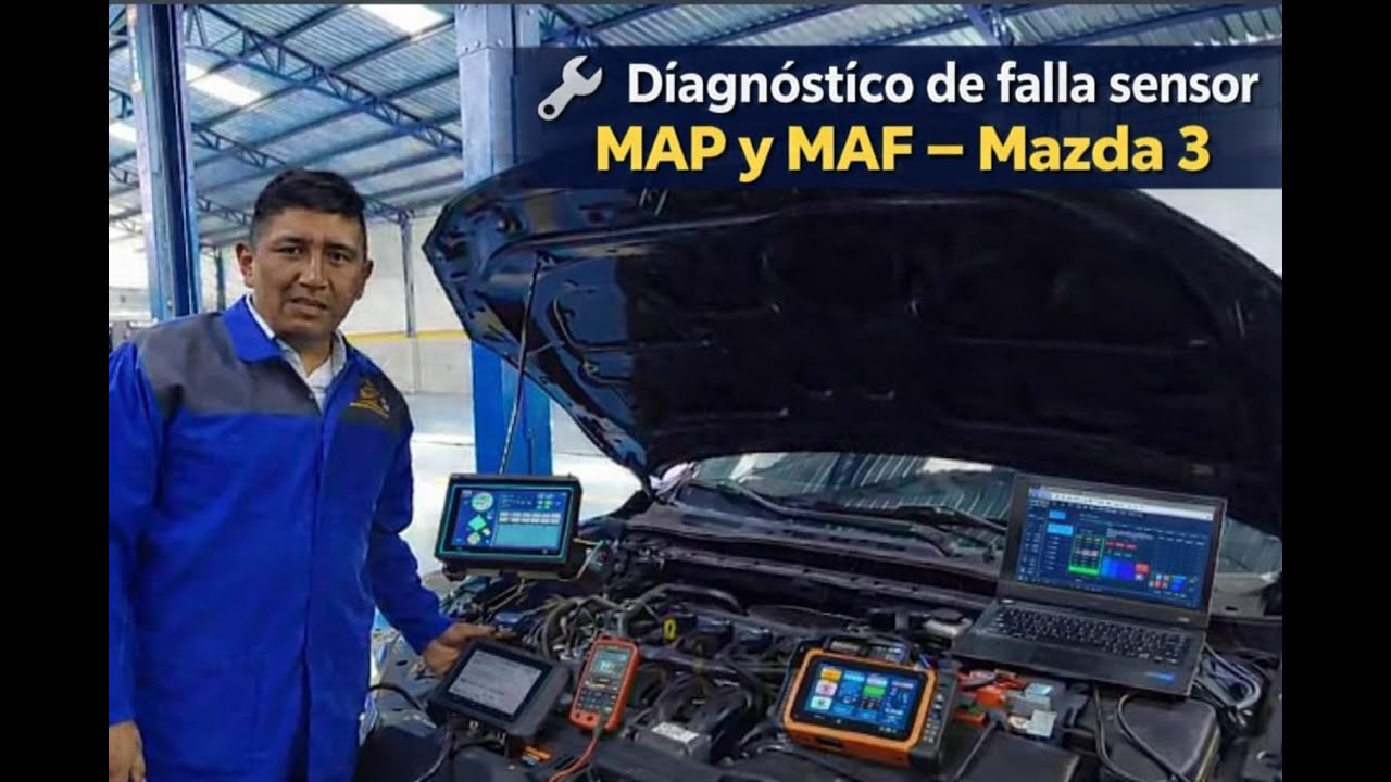 Falla Sensor MAP y MAF en Mazda 3 🚗 | Síntomas, causas y solución