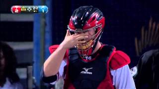 2012/05/01 McCann throws out Rollins