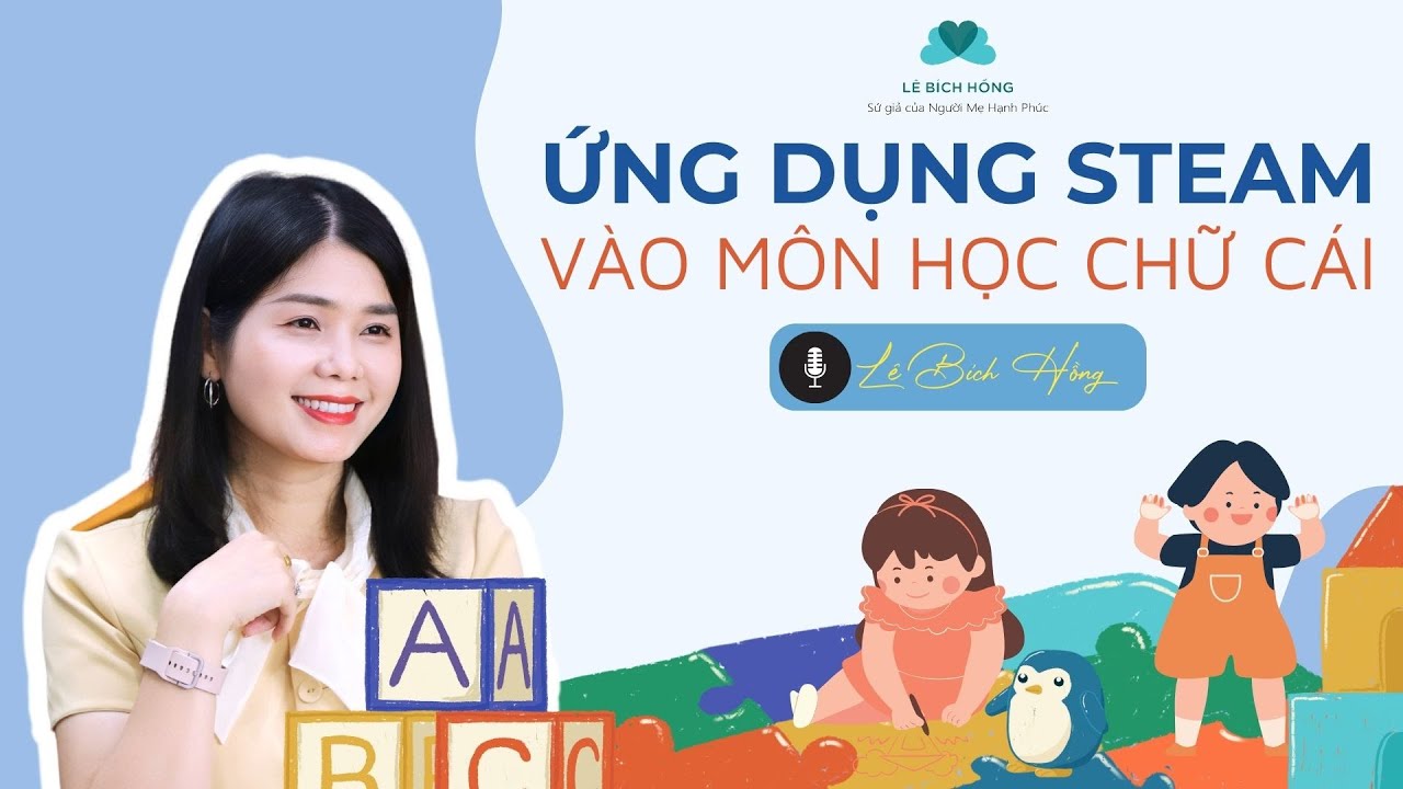ỨNG DỤNG STEAM VÀO MÔN HỌC CHỮ CÁI | Lê Bích Hồng