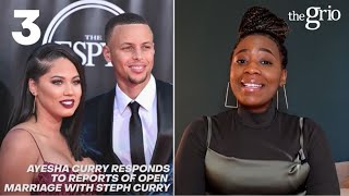 Ayesha Curry Responds To Reports Of Open Marriage With Steph Curry Grio Top 3