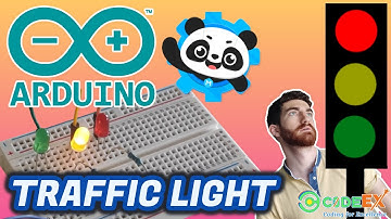 How to make a TRAFFIC LIGHT 🚦 with ARDUINO and mBlock 5 (based on Scratch 3) - Arduino Course #03