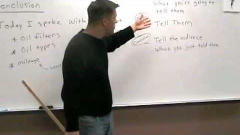 Informative Speech Conclusion