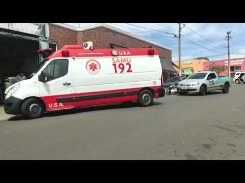 Acidente no Selmi Dei deixa motociclista ferido