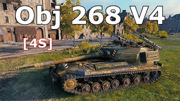World of Tanks Object 268 Version 4 - 10 Kills 10,1K Damage