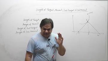 LENGTH OF TANGENT, NORMAL, SUBTANGENT, SUBNORMAL