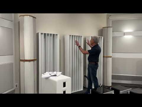 Planar speakers and wall diffusers