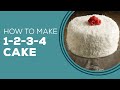 1-2-3-4 Cake - Jamie Deen's Favorite Coconut Cake - Blast from the Past