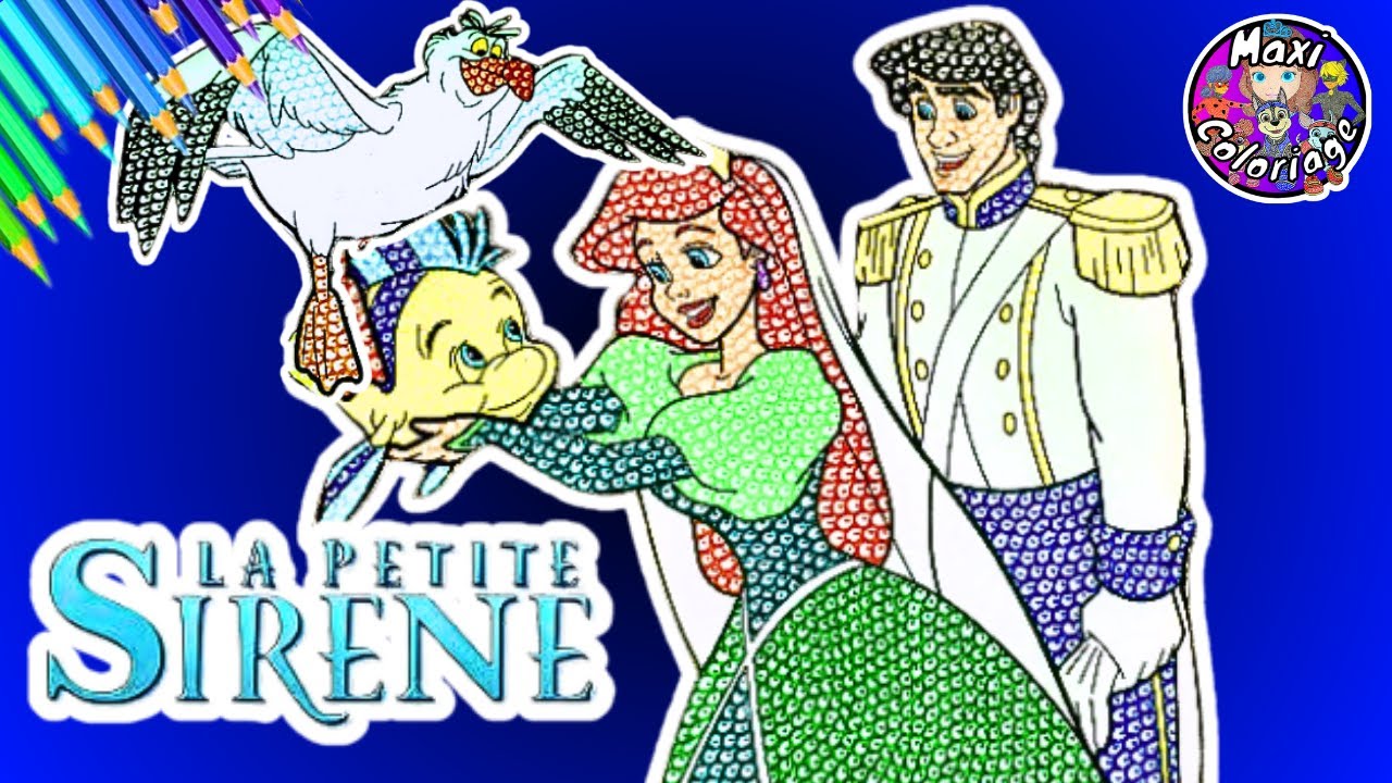DISNEY PRINCESS COLORING BOOK ARIEL WEDDING THE LITTLE MERMAID-COMMENT