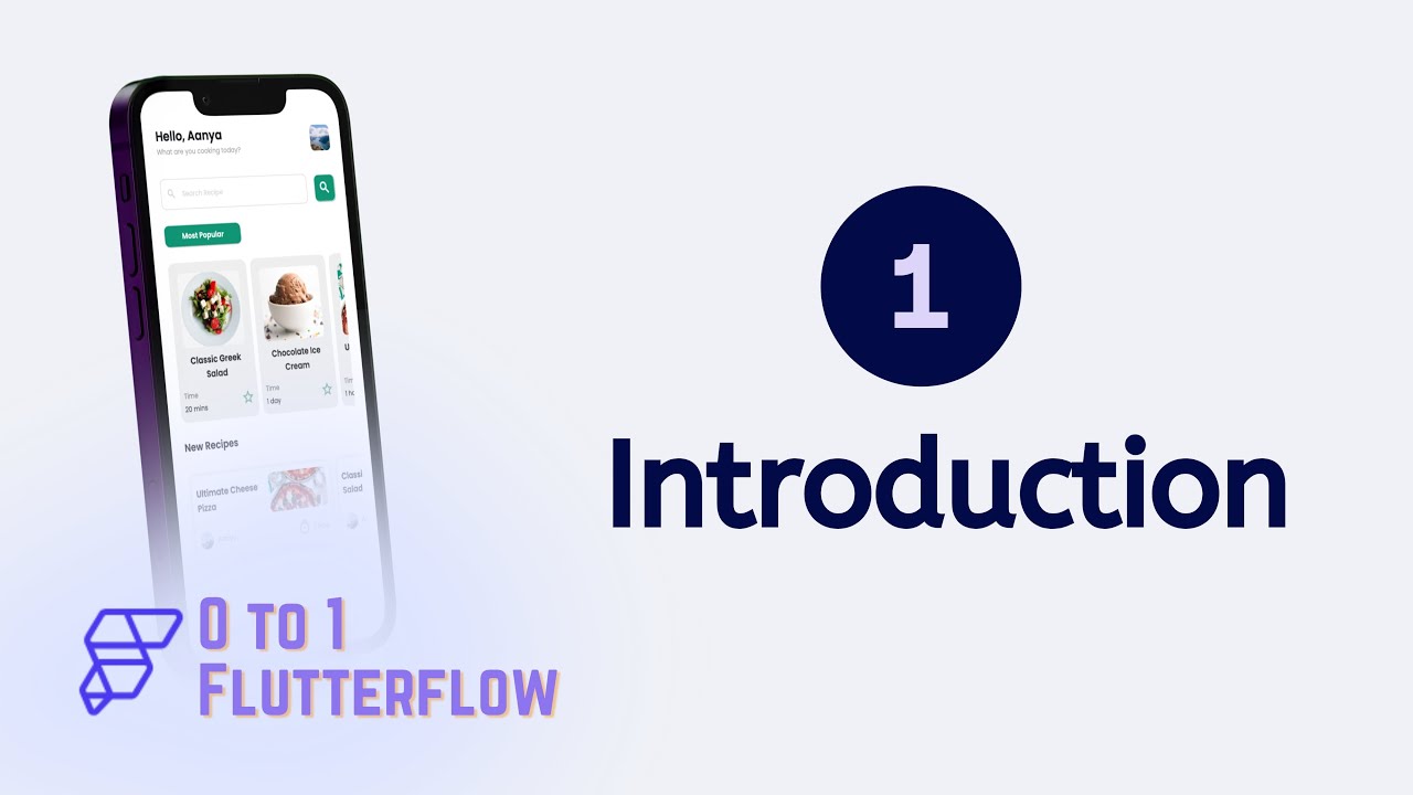 Introduction - Ch.1 | 0 to 1 Flutterflow - YouTube