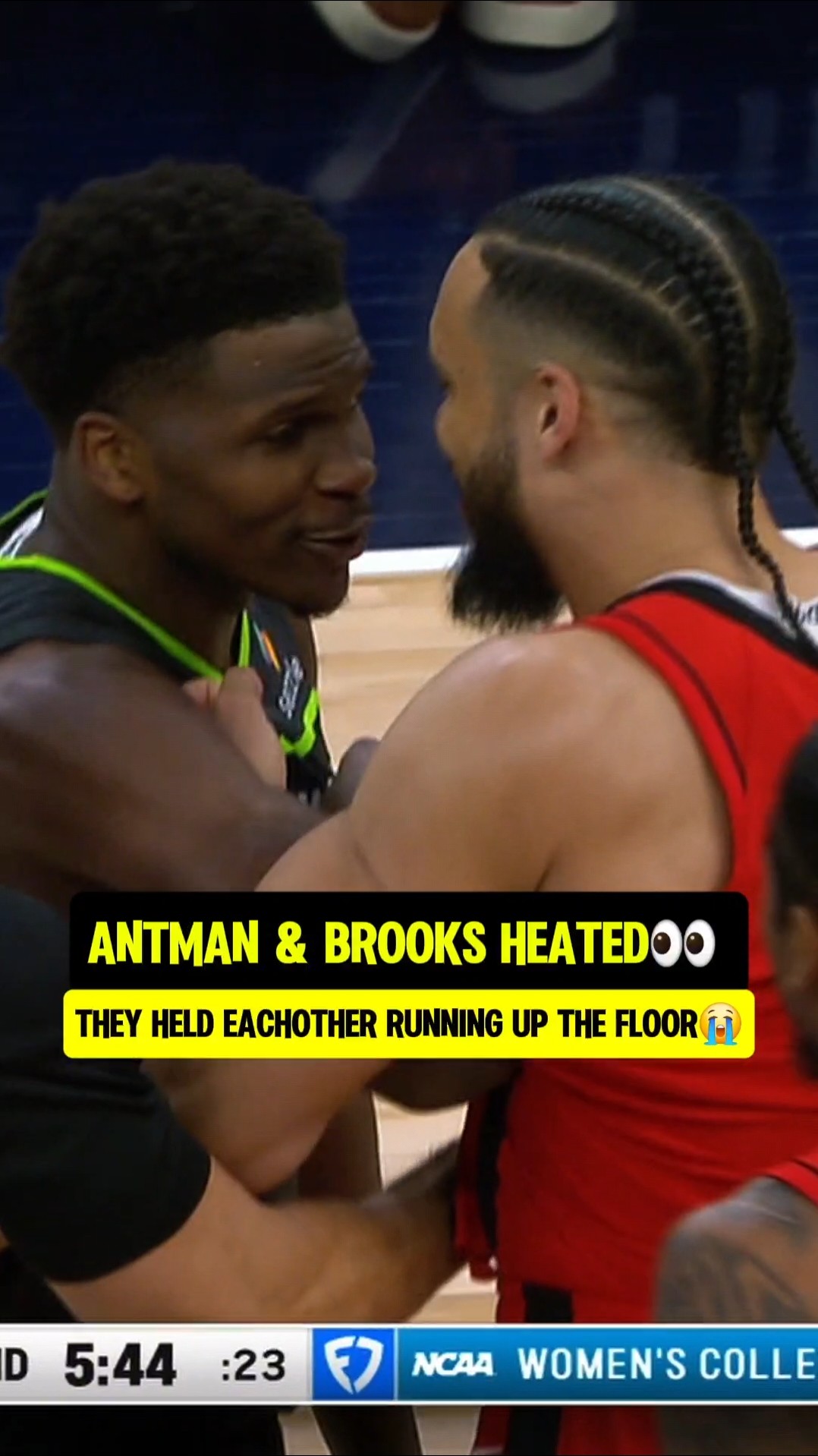 Ant letting Dillon Brooks hear it?