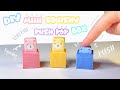 Diy mini squishy push pop box free template