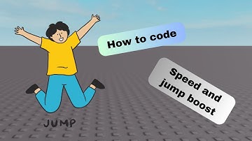 How to make a Speed and Jump Boost