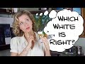 Which White is Right? The Differences Between White Oil Paints