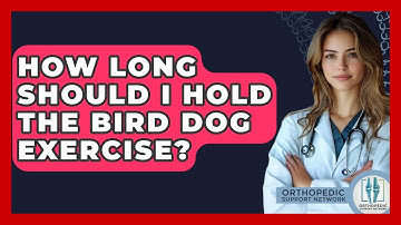 How Long Should I Hold The Bird Dog Exercise? - Orthopedic Support Network