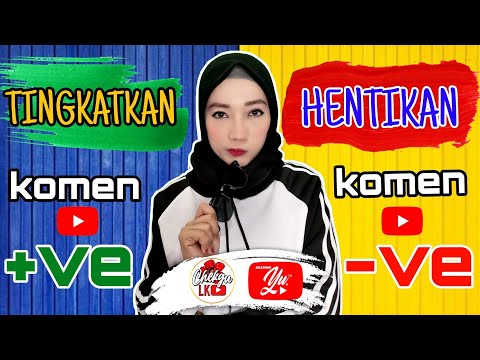 CARA TINGKATKAN KOMEN POSITIF DAN HENTIKAN KOMEN NEGATIF SERTA SETTING DEFAULT KOMEN CHANNEL YOUTUBE