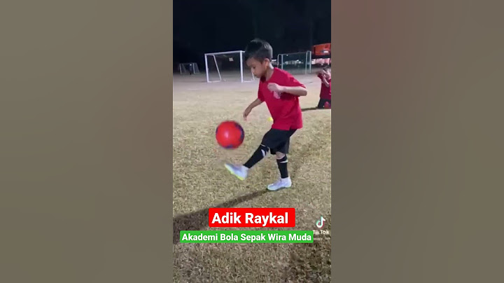 Bakat cilik, adik Raykal dari Akademi Bola Sepak Wira Muda