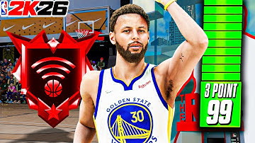 STEPHEN CURRY + 99 THREE POINT is UNGUARDABLE in the RANDOM REC (NBA 2K26)