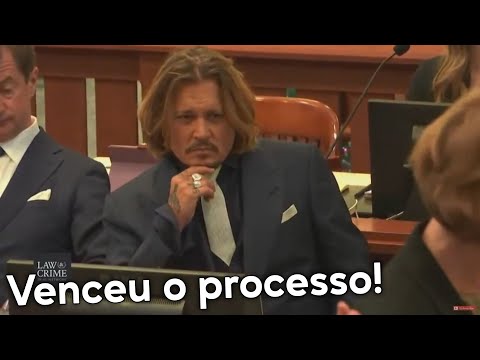JOHNNY DEPP VENCEU