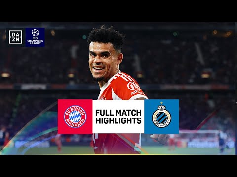 FC Bayern Vs Club Brugge UEFA Champions League Highlights Matchday 3 2025 2026