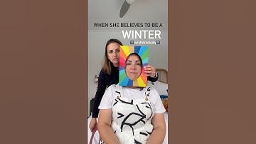 Spring or Winter? #coloranalysis #colouranalysis #imageconsultant #armocromia #colourconsultant