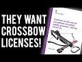 How to stop crossbow licenses  home office consultation