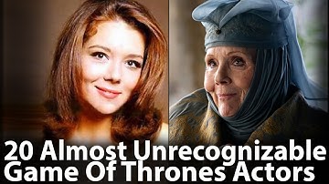 20 Almost Unrecognizable Game Of Thrones Actors