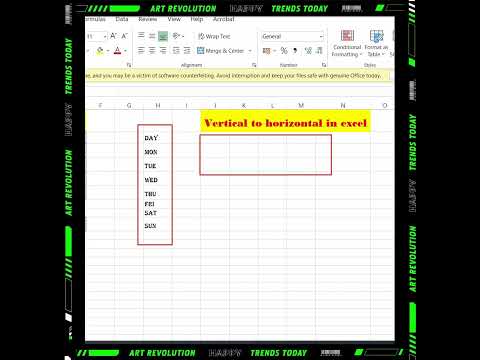 Vídeo: A Excel com centrar-se verticalment i horitzontalment?