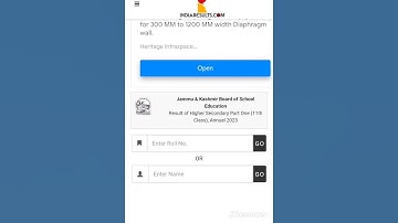 jkbose 11th class result declared 2023