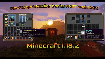 How To Get Mending Books! Easy and Quick! (1.18.2)