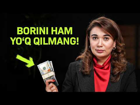 Nega haliyam bolangiz to'g'ri PUL SARFLASHNI bilmaydi?