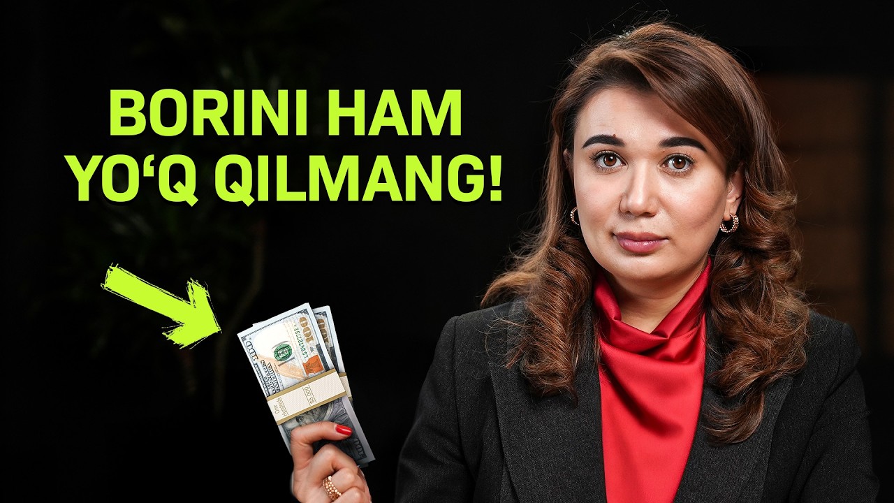 Nega haliyam bolangiz to'g'ri PUL SARFLASHNI bilmaydi?