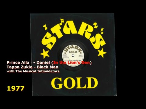 ジャマイカ12” Prince Alla / Tapper Zukie Daniel / Black Man none Stars /00250 Prince Alla – Daniel // Tappa Zukie – Black Man (Stars) 1979