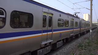 2234次與2183次區間車在斗南車站交會 20210308