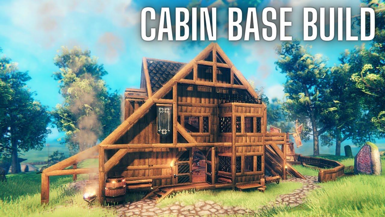 Valheim How To Build A Cabin Styled Base YouTube