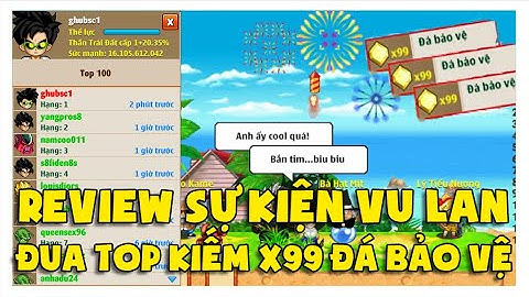 Ngọc Rồng Online - Review Sự Kiện Vu Lan 2022 Đua Top Nhận x99 Đá Bảo Vệ