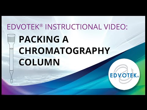 वीडियो: आप कॉलम क्रोमैटोग्राफी के लिए कॉलम कैसे पैक करते हैं?